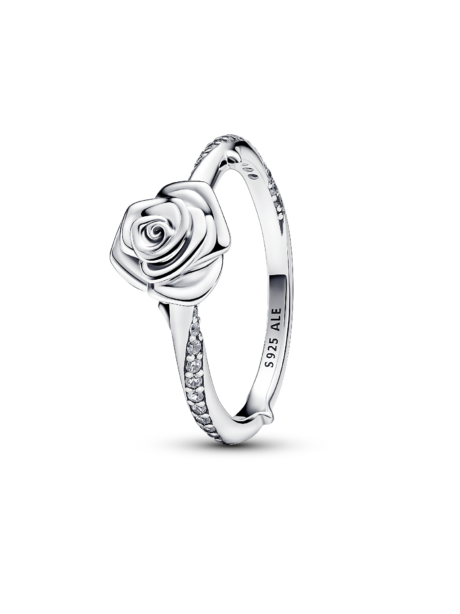Rose in Bloom Ring | スターリングシルバー | パンドラ'