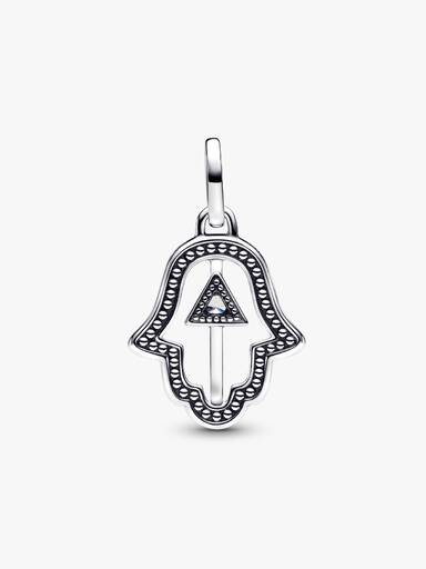 Hamsa Hand Medallion Charm