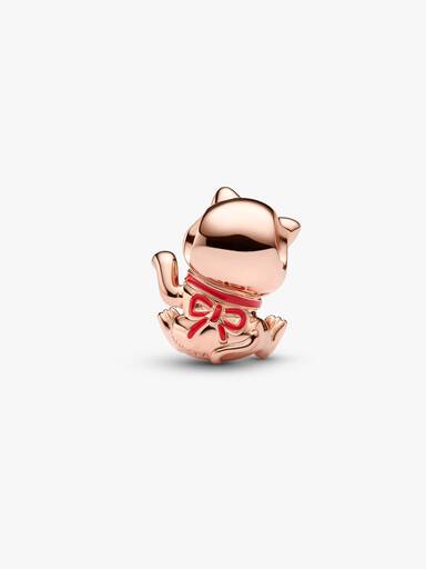 Cute Fortune Cat Charm