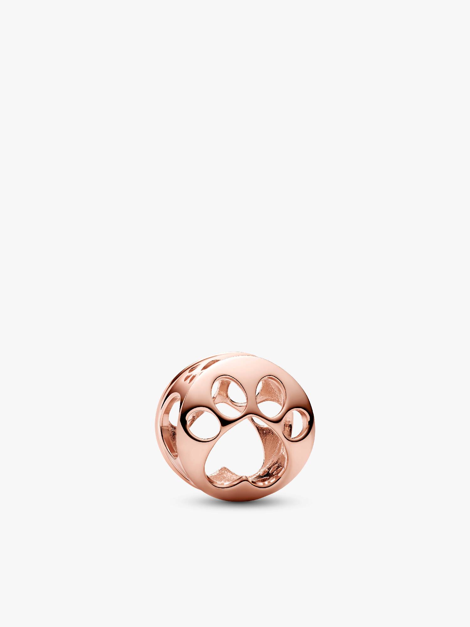 Openwork Paw Print Charm