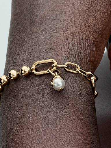Snake Pearlescent Mini Dangle Charm