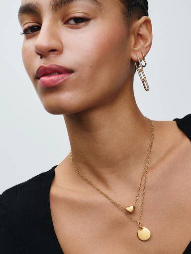 Linked Hearts Collier Necklace