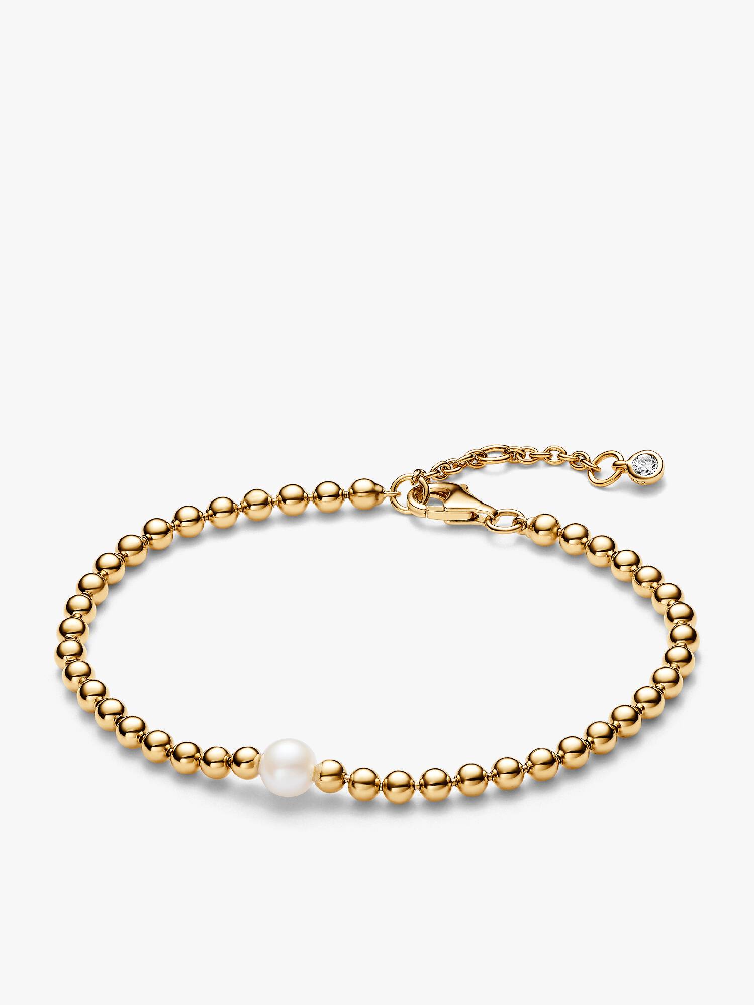 Treated Freshwater Cultured Pearl & Beads Bracelet