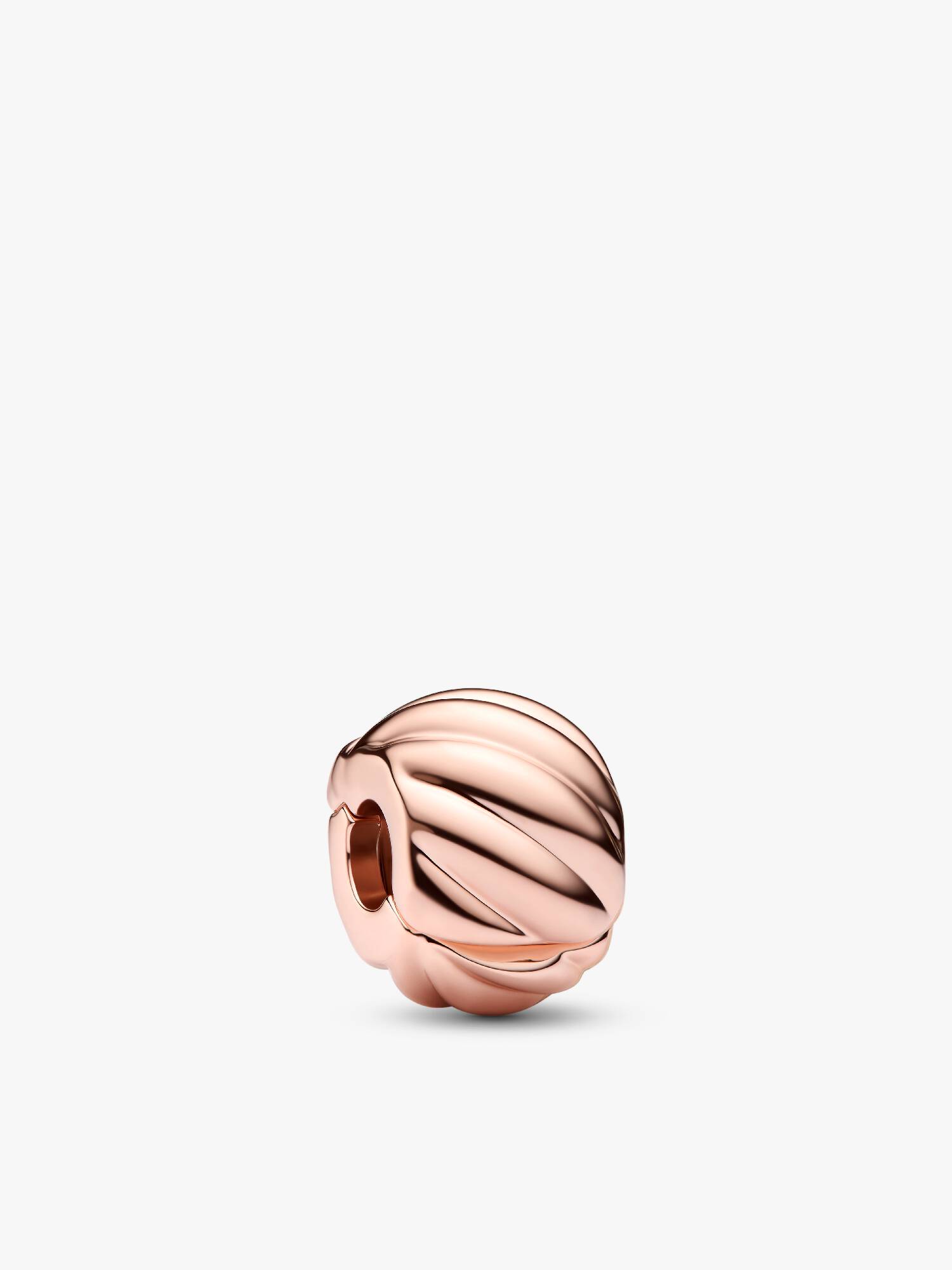 Polished Feathered Clip Charm