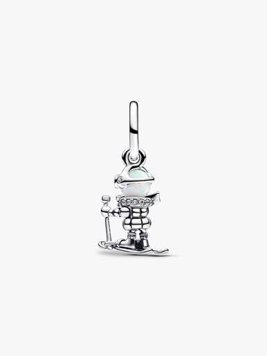 Skier Dangle Charm