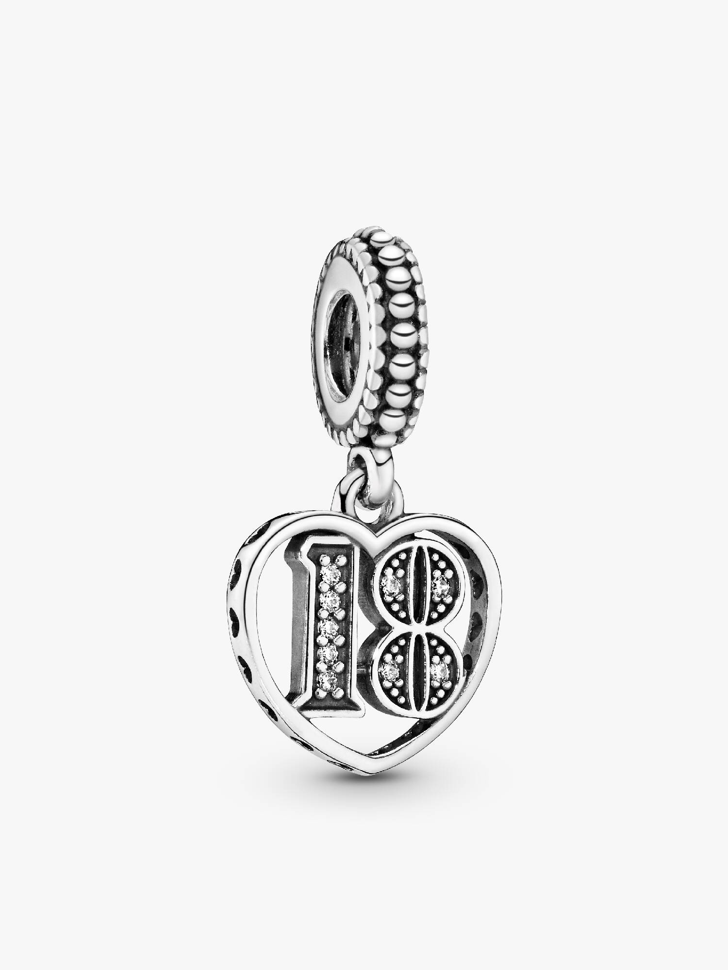 18th Celebration Dangle Charm