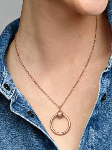 Pandora Moments Small O Pendant