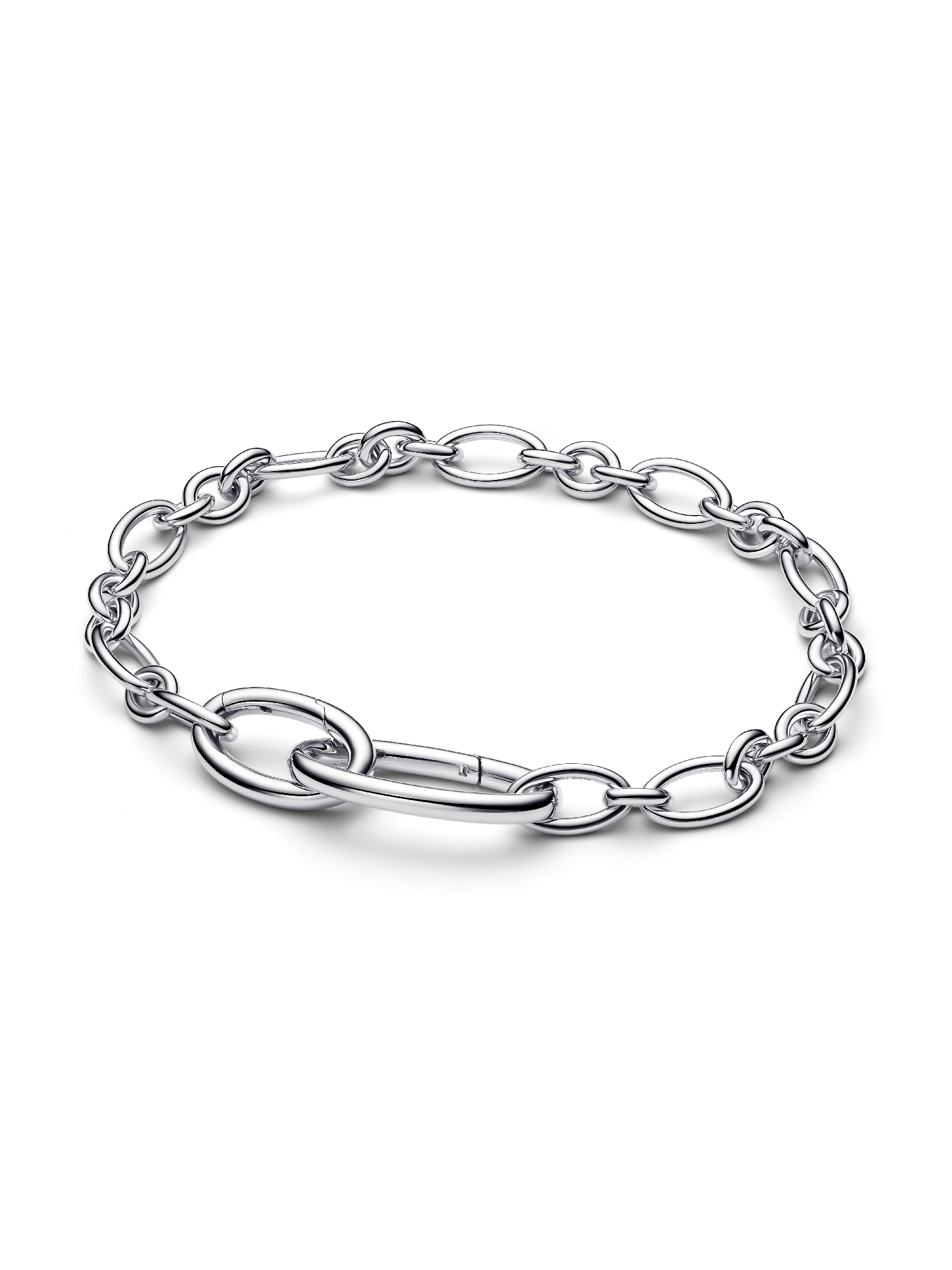 Openable Oval Link Chain Bracelet | スターリングシルバー | パンドラ'