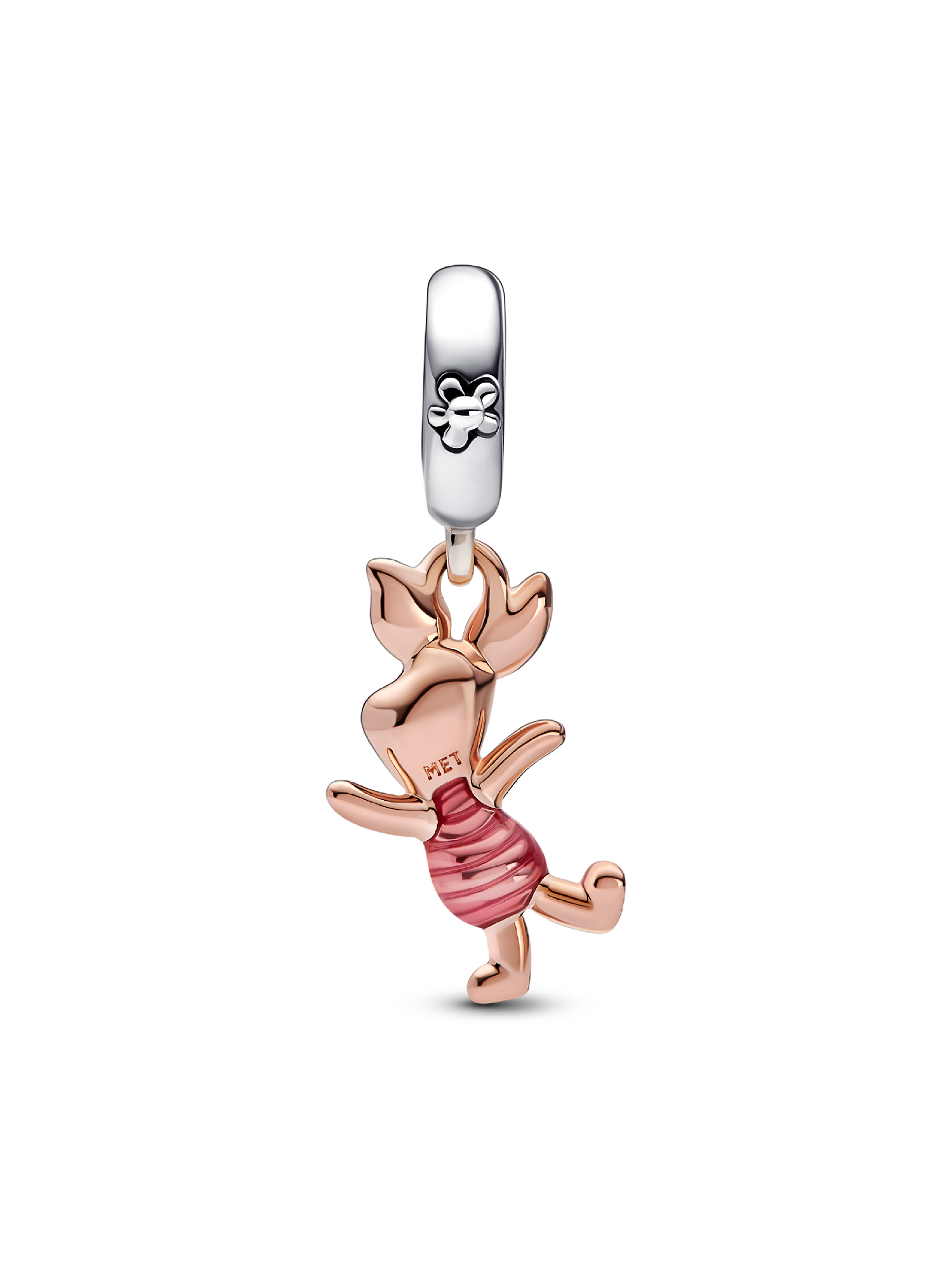Disney Winnie the Pooh Piglet Dangle Charm | ツートーン | パンドラ'
