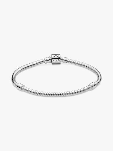 Barrel Clasp Snake Chain Bracelet