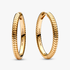 Pandora Moments Charm Hoop Earrings Pandora Moments Charm Hoop Earrings