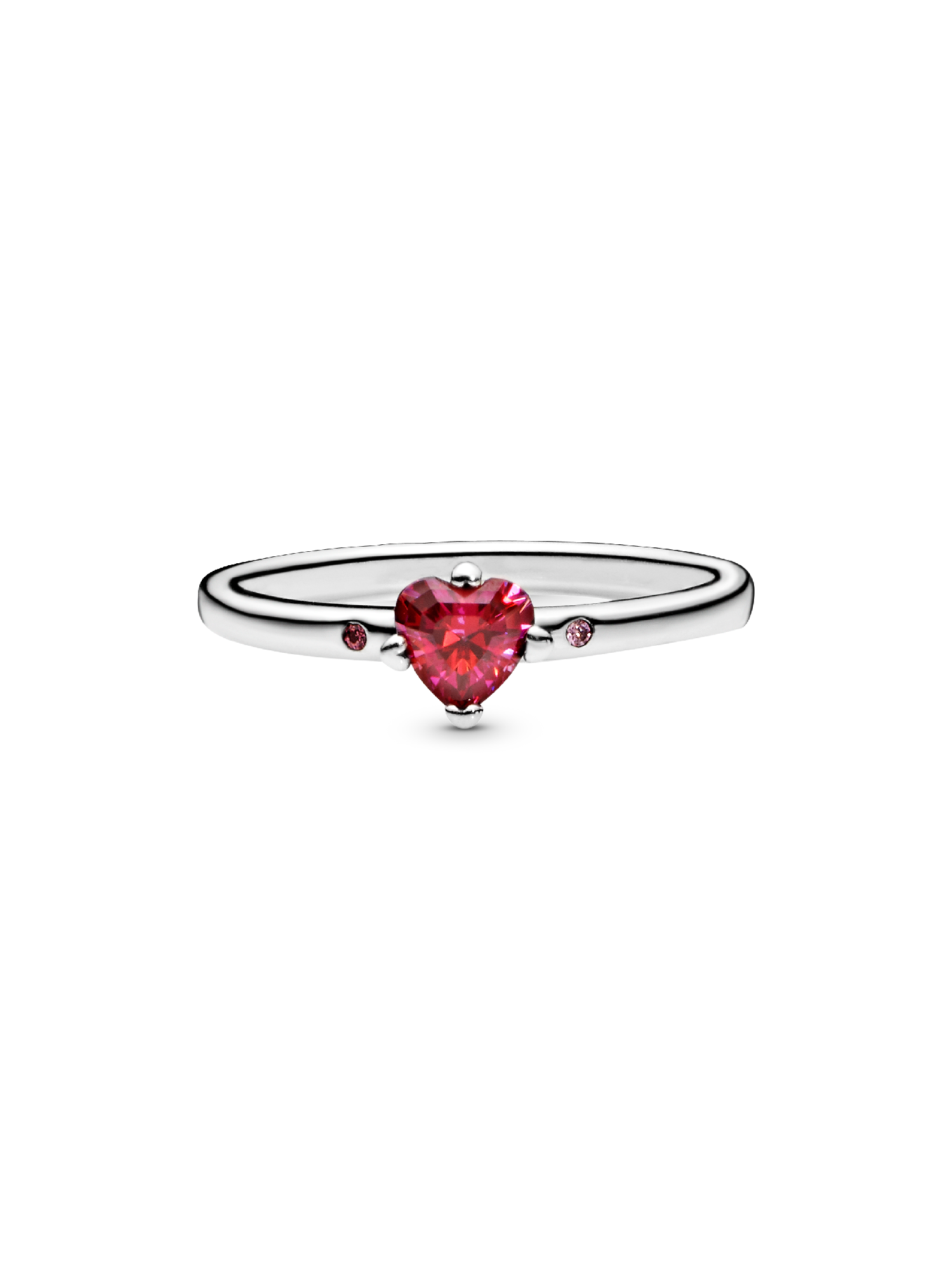 パンドラ スパークリング レッド ハート ギフトセット Sparkling Red Heart Ring | スターリングシルバー | パンドラ'