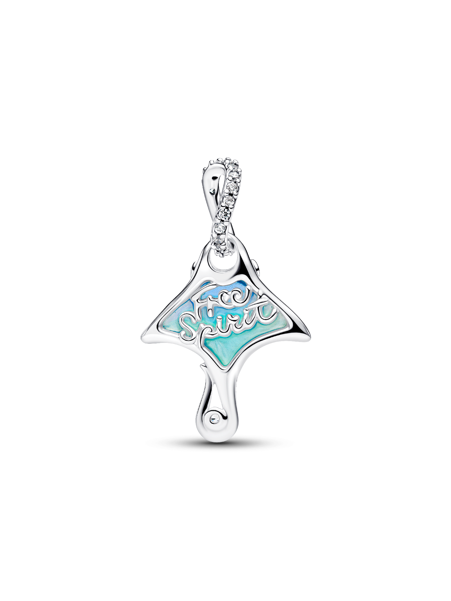 Manta Ray Dangle Charm | スターリングシルバー | パンドラ'