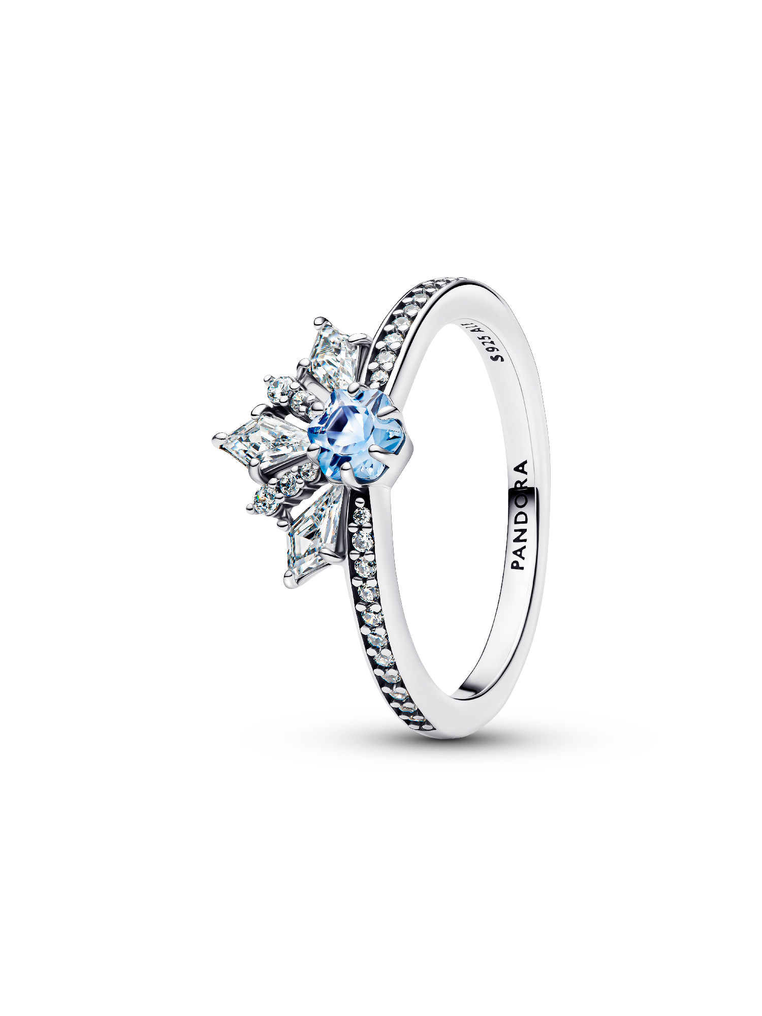 Disney Frozen Queen Elsa Tiara Ring | スターリングシルバー | パンドラ'