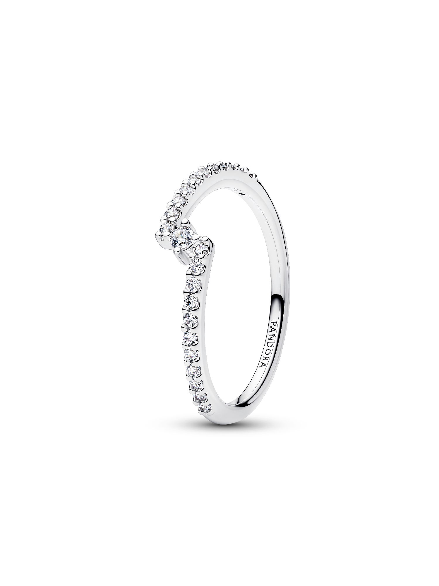 Sparkling Split Pavé Ring