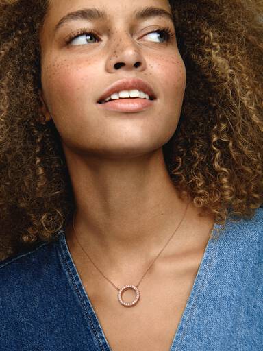 Circle of Sparkle Necklace
