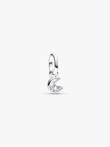Sparkling Moon Mini Dangle Charm
