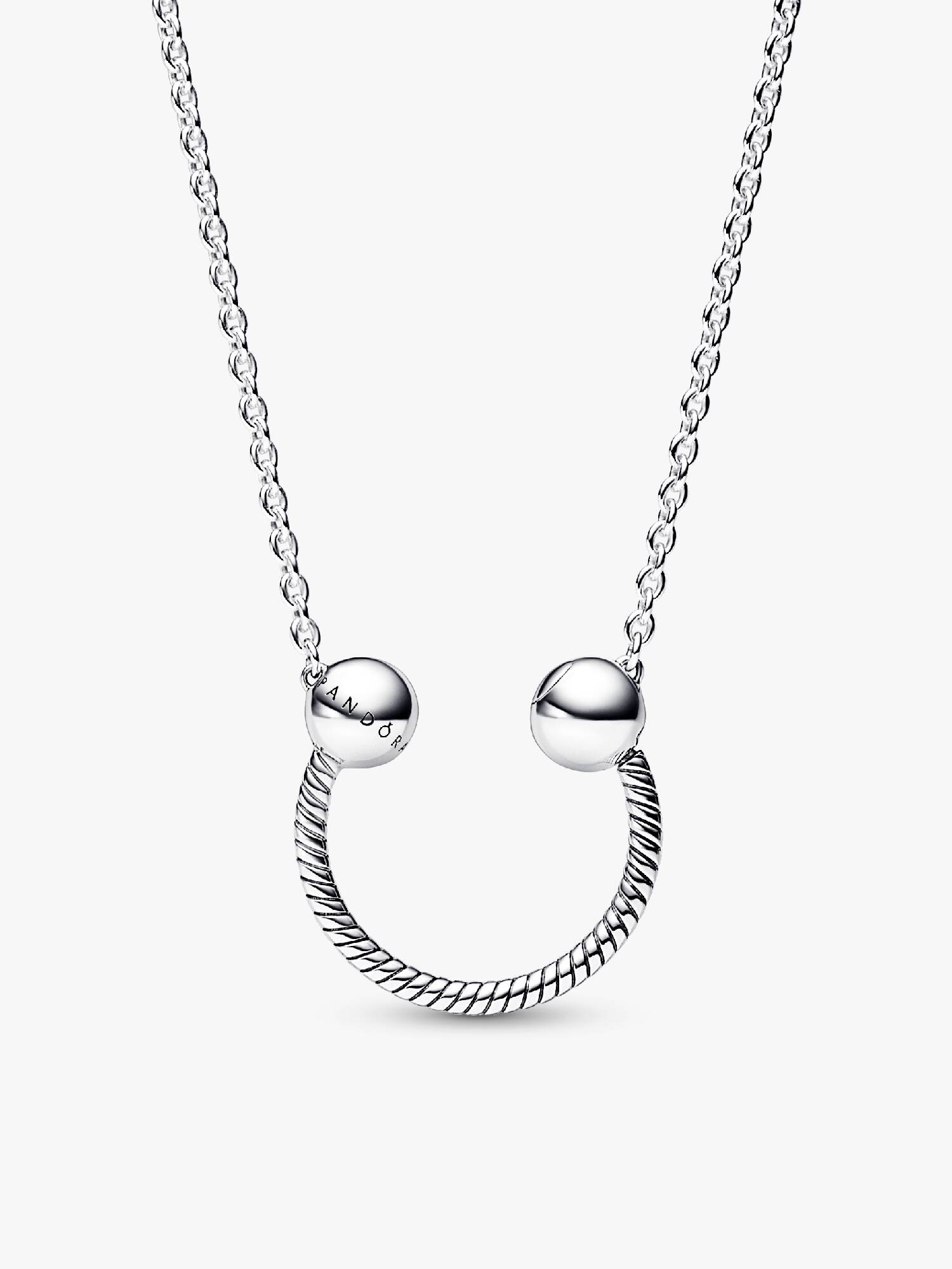 Pandora Moments U-shape Charm Pendant Necklace