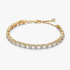 Triple Stone Heart Bracelet Triple Stone Heart Bracelet
