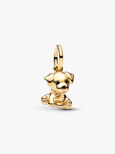Labrador Puppy Dog Dangle Charm