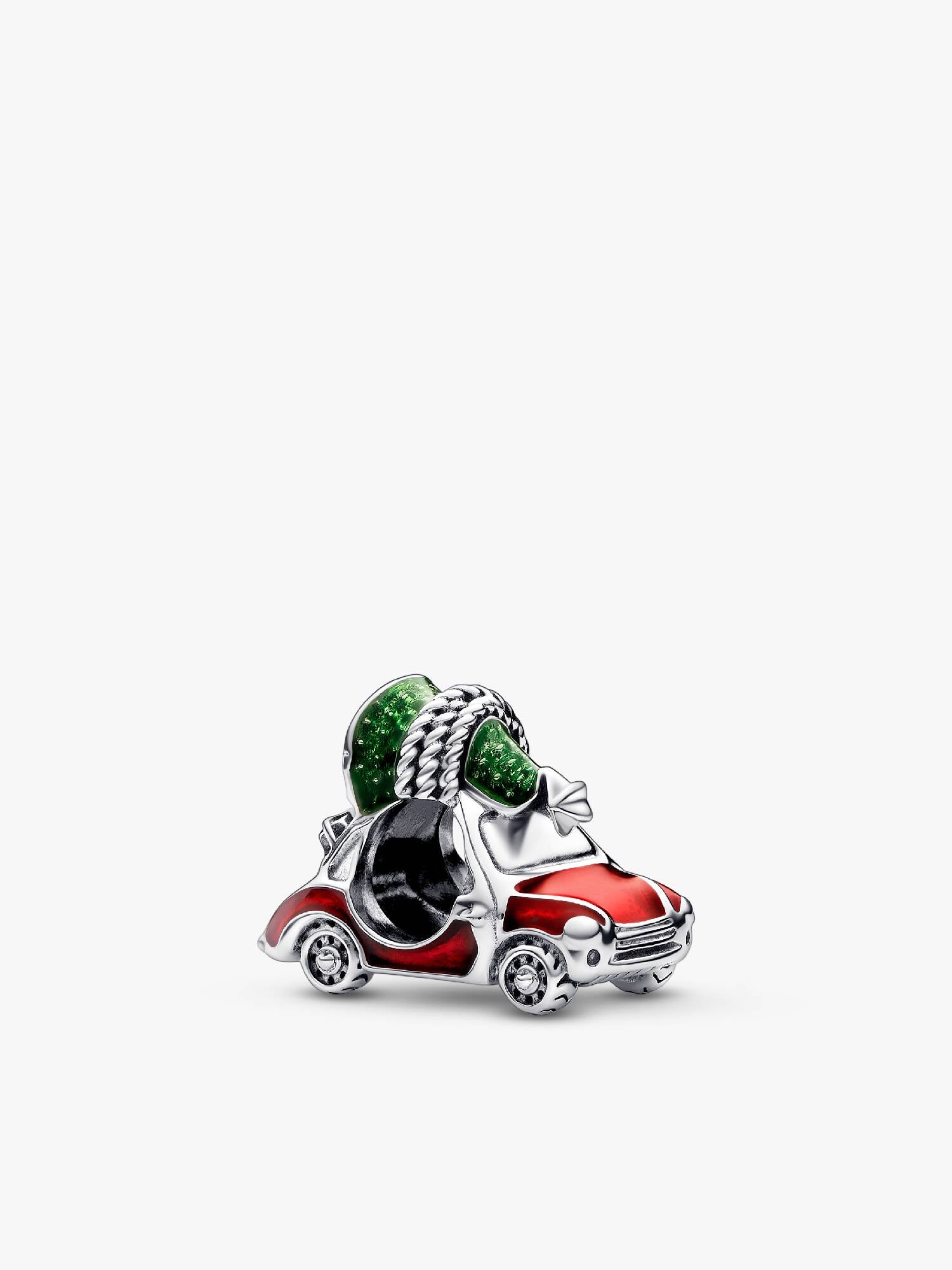 Festive Car & Christmas Tree Charm