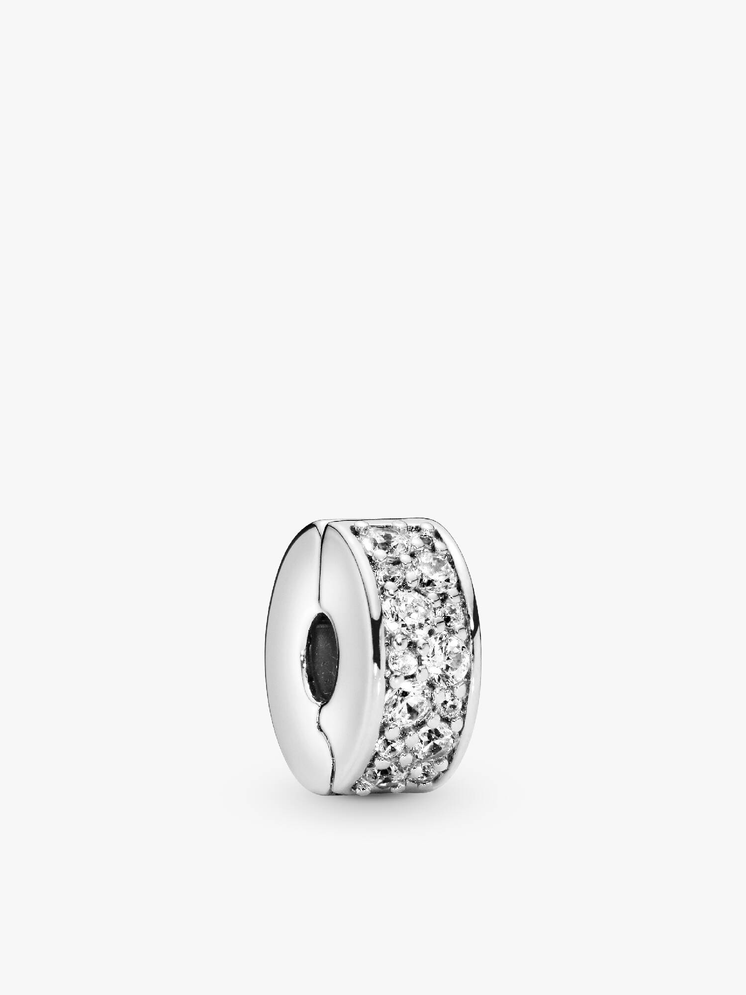 Clear Pavé Clip Charm