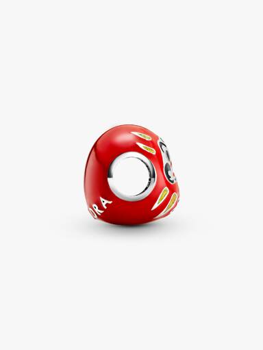 Red Daruma Doll Charm