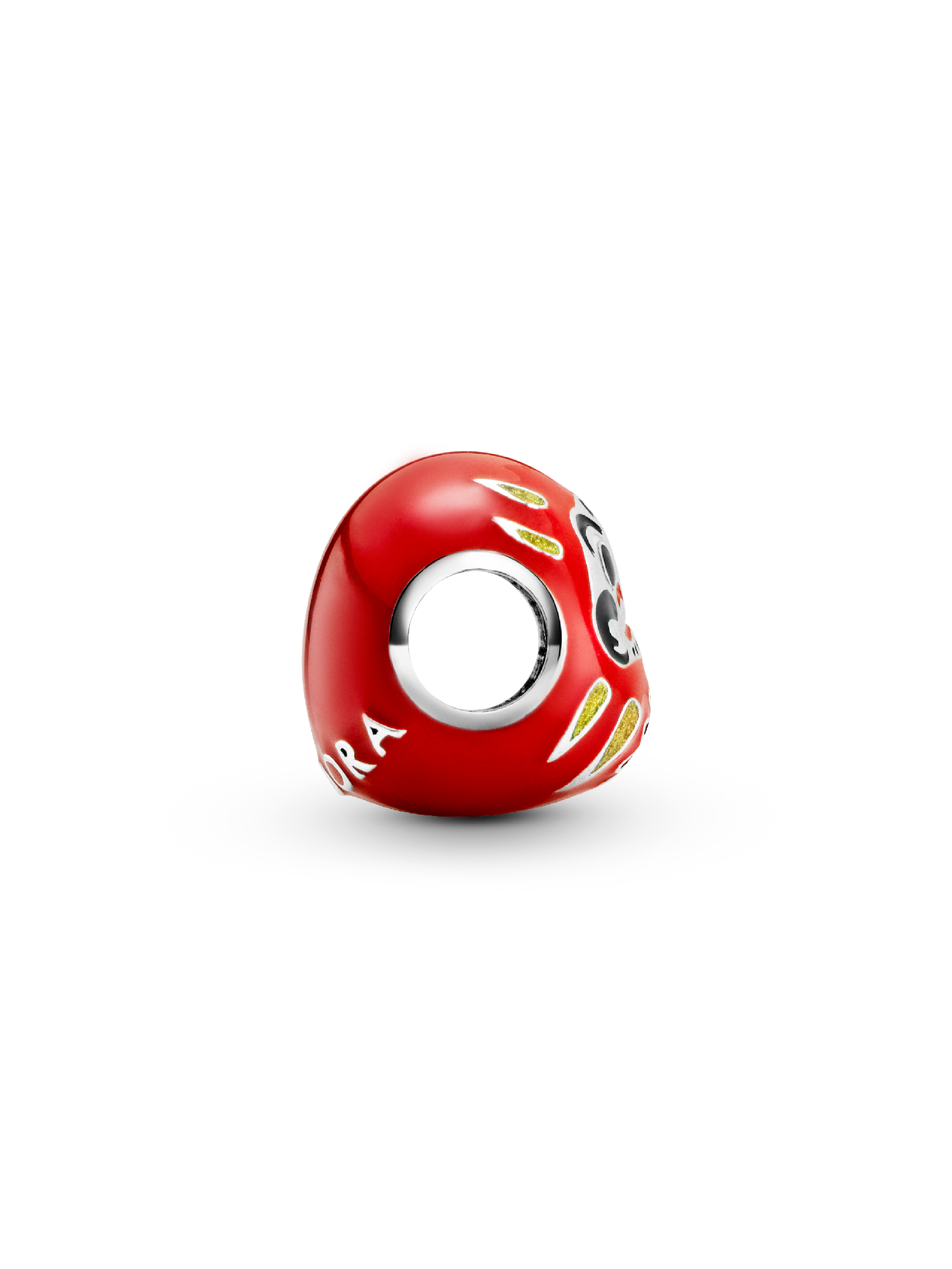 Pandora 赤いダルマチャーム Red Daruma Doll Charm | スターリングシルバー | パンドラ'