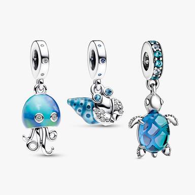 Land and Sea Charm Set