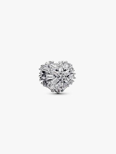 Sparkling Heart Charm