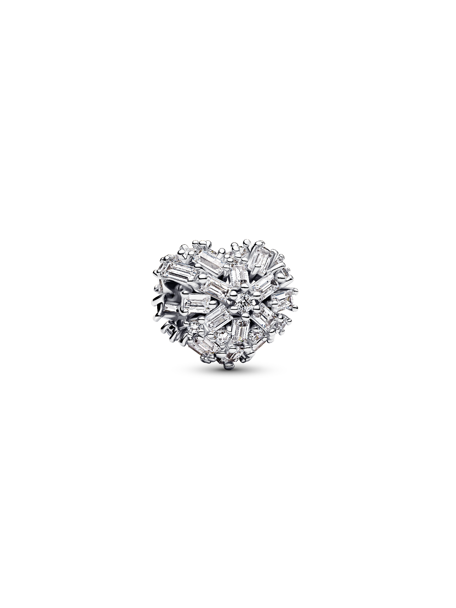 Sparkling Heart Charm