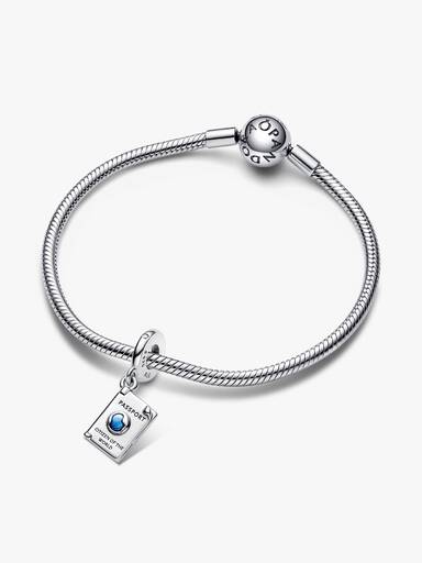 Openable Passport Dangle Charm