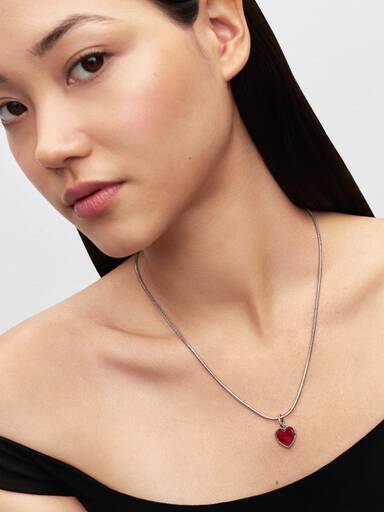 Engravable Blue Heart Dangle Charm