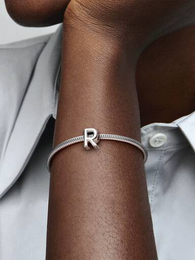 Letter R Alphabet Charm