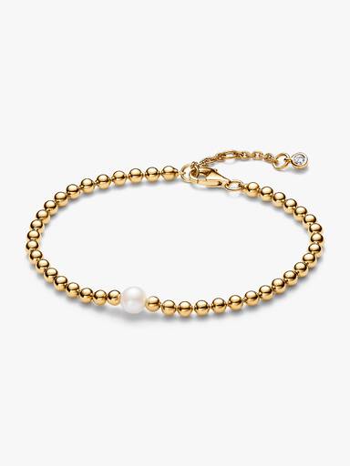 Treated Freshwater Cultured Pearl & Beads Bracelet