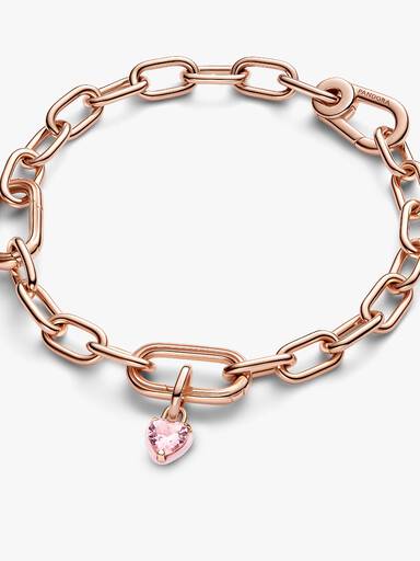 Pandora ME Pink Chakra Heart Mini Dangle Charm