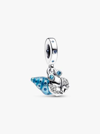 Glow-in-the-dark Hermit Crab Dangle Charm