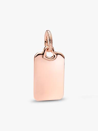Engravable Rectangle Tag Pendant