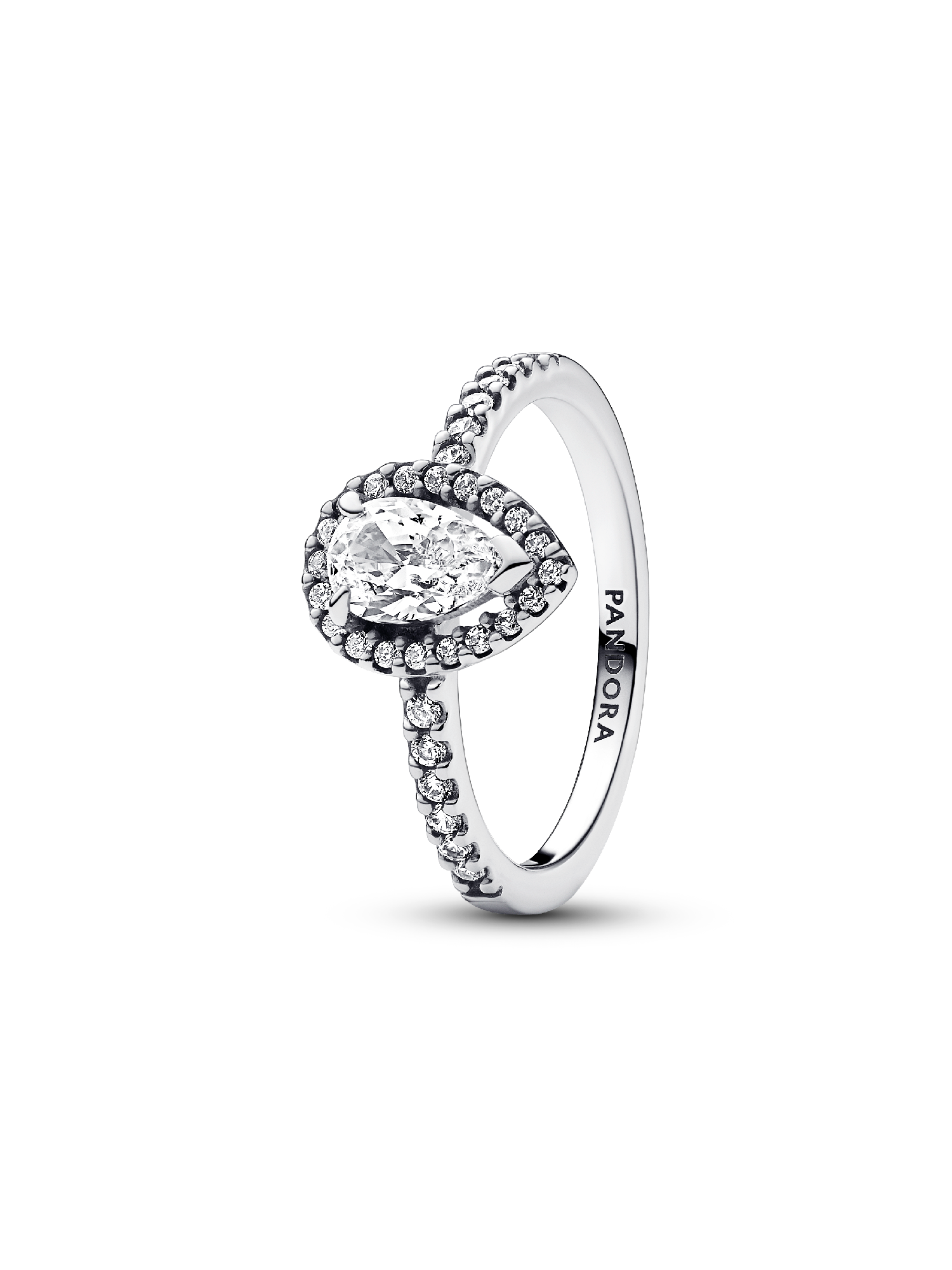 PANDORA パンドラ ネックレスRoundSparkle Haloシルバー Round Sparkle 