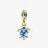 Sea Turtle Murano Glass Dangle Charm Sea Turtle Murano Glass Dangle Charm