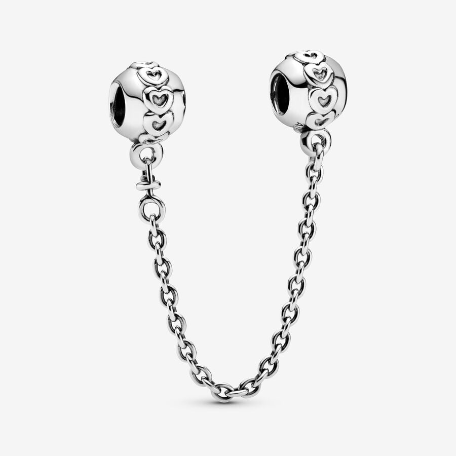 Band of Hearts Safety Chain Charm image number 0