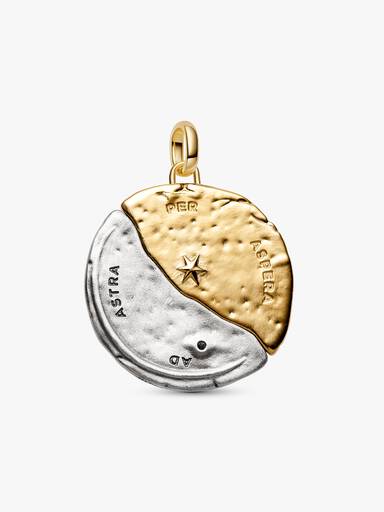 Sun & Moon Oversized Medallion Charm