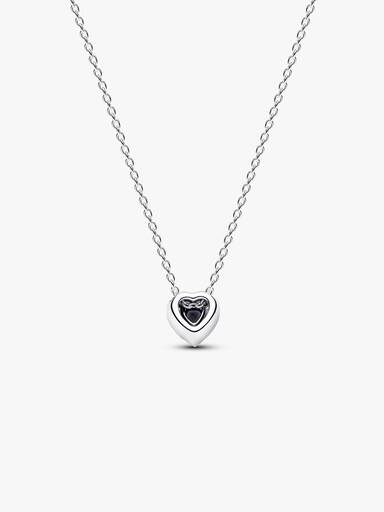 Elevated Heart Collier Necklace