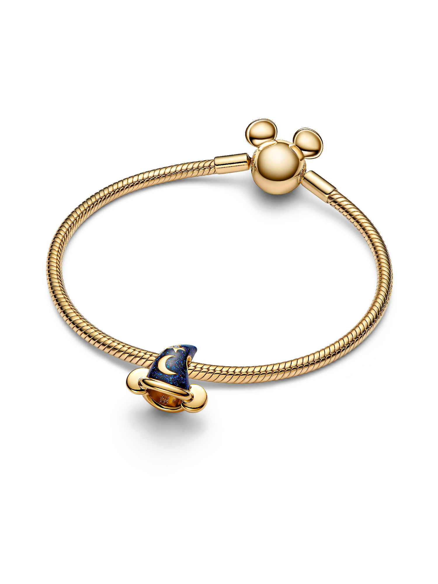 Disney Mickey Mouse Sorcerer's Hat Charm | ゴールドプレーティング