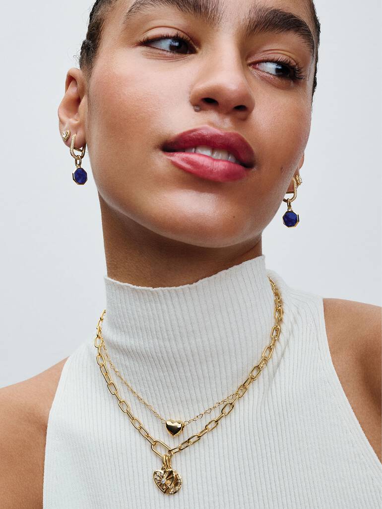 Pandora ME Pavé Link Earring