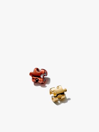 Puzzle Piece Mini Charm Duo