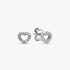 Open Heart Stud Earrings Open Heart Stud Earrings