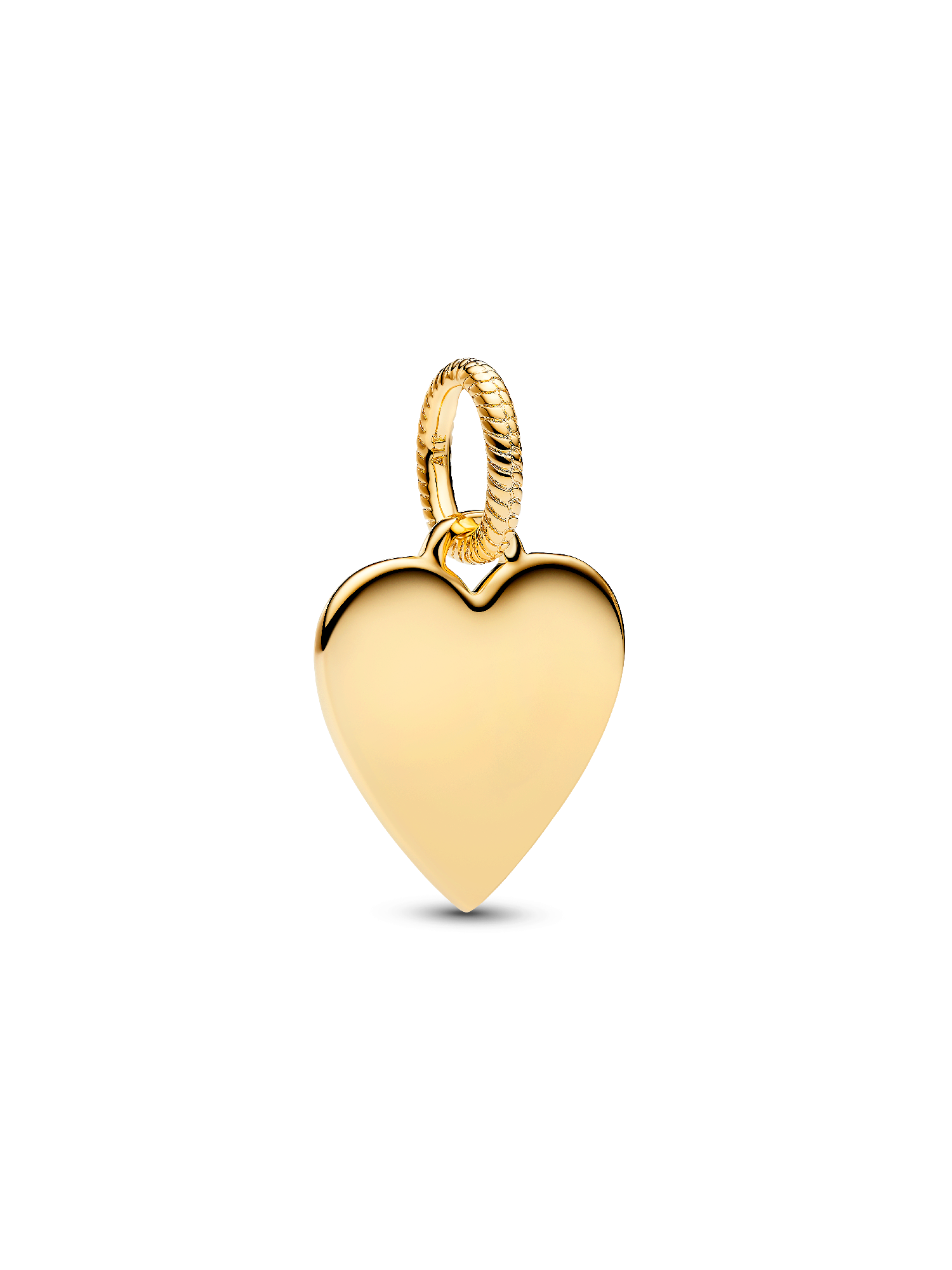 Engravable Heart Tag Pendant 