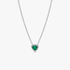 Elevated Green Heart Necklace Elevated Green Heart Necklace