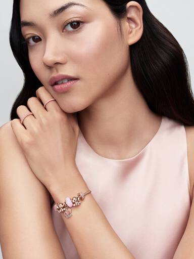 Opalescent Pink Charm